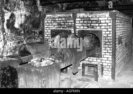 Gaskammern in Nazi-Konzentrationslager in Auschwitz-Birkenau, Oswiecim, Polen Stockfoto