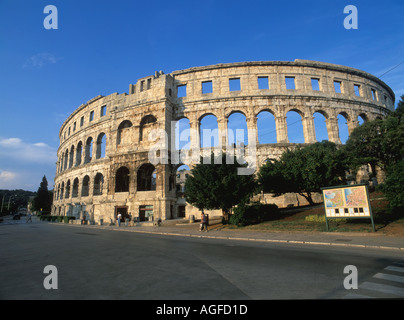 Kroatien, Istrien, Pula, Pula Arena, das römische Amphitheater Stockfoto