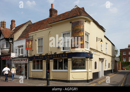 DIE CRICKETERS GASTWIRTSCHAFT CANTERBURY KENT ENGLAND Stockfoto