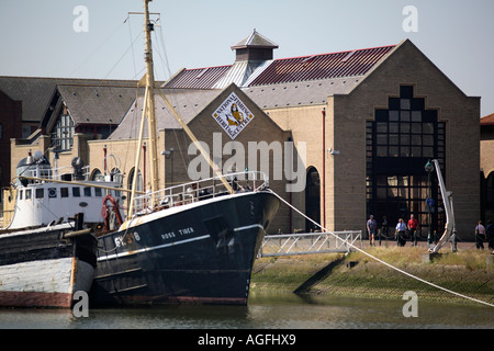 England. Grimsby. Fischerei Heritage Center Stockfoto