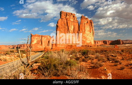 DEVILS GARDEN Arches National Park in der Nähe von Moab Utah Stockfoto