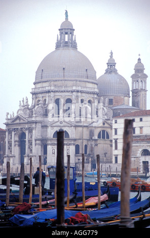 Chiesa di Santa Maria della Salute, Venedig, Italien Stockfoto