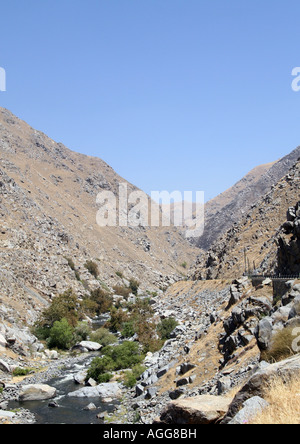 Der Kern River Canyon. Stockfoto