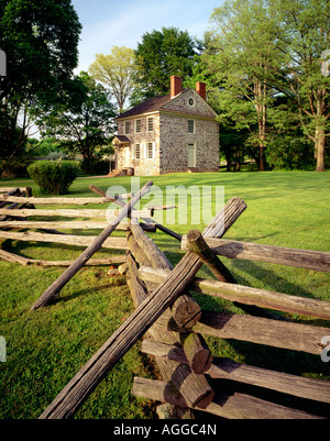 Washingtons Hauptsitz In Valley Forge National Historic Park, Montgomery County, Pennsylvania, USA Stockfoto