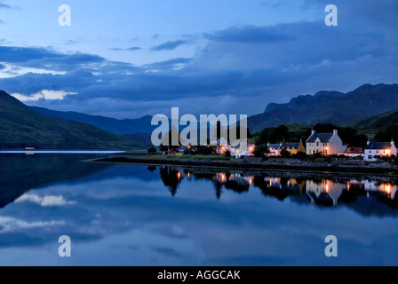 Häuser in der Nähe von Kyle Schottland Vereinigtes Königreich Stockfoto