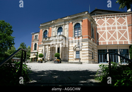 Das Bayreuther Festspielhaus, Deutschland Stockfoto