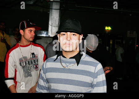 Publikum bei den Latin Hip Hop und Reggaeton-Festival an der Carling Academy Islington-London Stockfoto