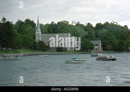 See-Skaneateles in Skaneateles New York Finger Lakes NY USA Stockfoto