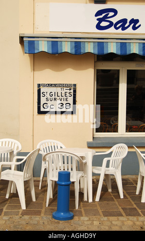 Michelin Zeichen Bretignolles Sur Mer Vendee Frankreich Anzahl 2538 Stockfoto