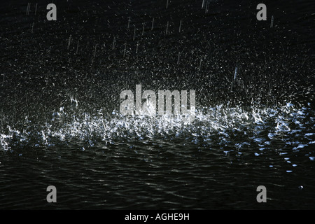 Wassertropfen Stockfoto