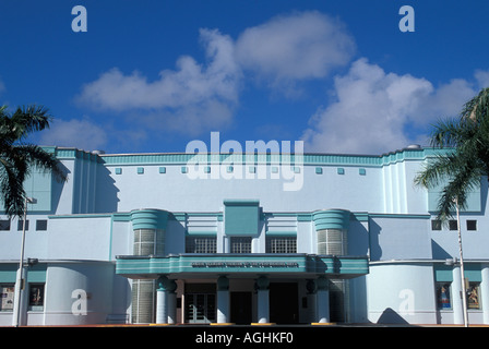 Miami Florida FL South Beach Classic Art Deco Architektur Jackie Gleason Theater of the Performing Arts Stockfoto