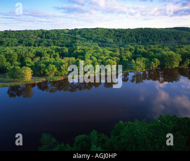 St. Croix National Scenic River Minnesota und Wisconsin USA Stockfoto