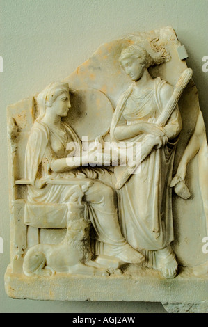 Kybele wurde eine Vergöttlichung von Mutter Erde, die in Anatolien von der Jungsteinzeit verehrt wurde. Wie Gaia ("Erde") Stockfoto