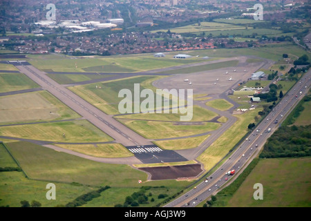 RAF Brize Norton aus der Luft Stockfoto