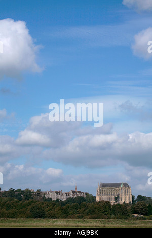 Lancing College and Chapel, West Sussex, England, Großbritannien Stockfoto