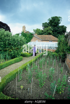 Offene Gärten in Redisham Hall In Suffolk Stockfoto