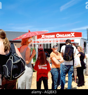 Xtreme Organix Garküche für beste Take-away-BBC 2007 UK Biolebensmittel und Landwirtschaft Awards nominiert Stockfoto