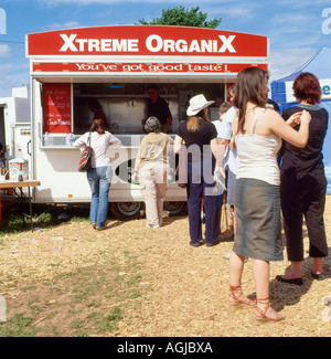 Xtreme Organix Garküche für beste Take-away-BBC 2007 UK Biolebensmittel und Landwirtschaft Awards nominiert Stockfoto