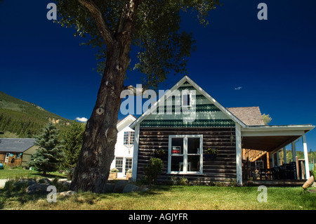 Ein altes Bauernhaus in ein Bed &amp; Breakfast Inn in Colorado nun Konvertiert Stockfoto