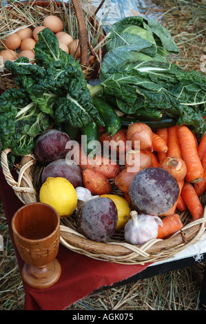 Anfang Europa Europäische Bauernhof Ernte anzeigen dsc 1236 Stockfoto