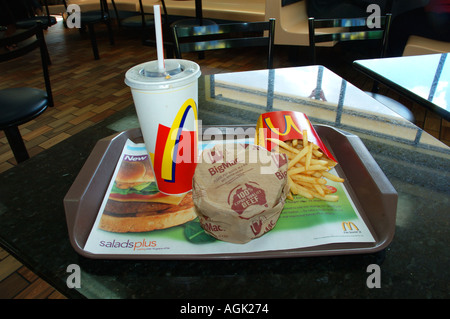 Big Mac Meal McDonald s in Australien dsc 2489 Stockfoto