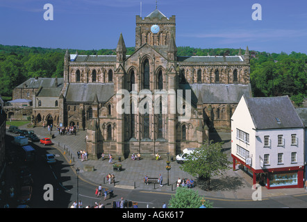 Hexham Abtei Hexham Northumberland Stockfoto