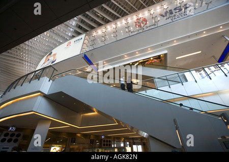 Der Flughafen Chek Lap Kok in Hongkong Stockfoto