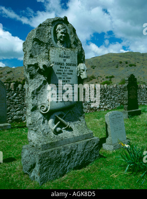 Thomas dobson Grab, Boot Dorf, esk Dale, Nationalpark Lake District, Cumbria, England, UK. Stockfoto