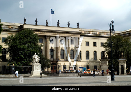 Humboldt-Universitat Universität Wilhelm Alexander von Humboldt Unter Den Linden Stockfoto