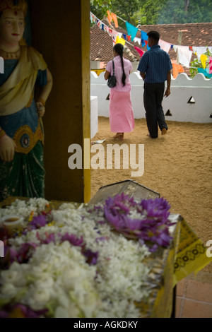 Sri Lanka-Kandy-Creed-Objekt und das Gebet unter Bhau Baum in Kandy Kandy Stockfoto