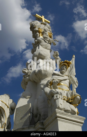 Niederösterreich, Weinviertel, Eggenburg, Stadtzentrum Stockfoto