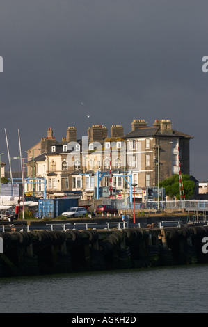 Häuser in Lowestoft Suffolk England Stockfoto