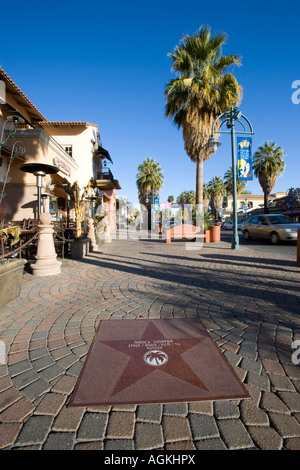 Nancy Sinatras Stern auf dem Walk of Fame in Palm Springs Kalifornien, USA Stockfoto