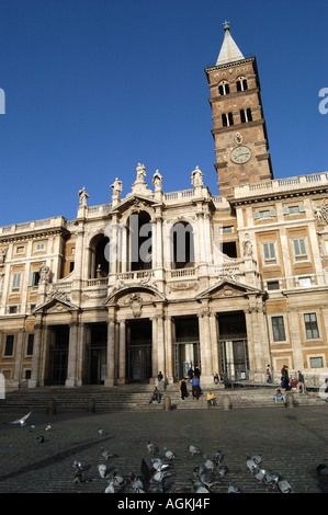 Basilica di Santa Maria Maggiore Rom Italien Stockfoto