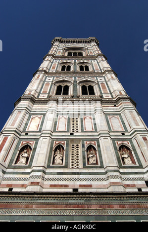 Die Campanile-Florenz-Italien Stockfoto