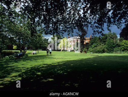 Offene Gärten in Redisham Hall In Suffolk Stockfoto