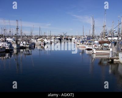 Pazifische Lachse Flotte Fischer s Terminal am Salmon Bay in der Nähe von Ballard Seattle Washington Stockfoto