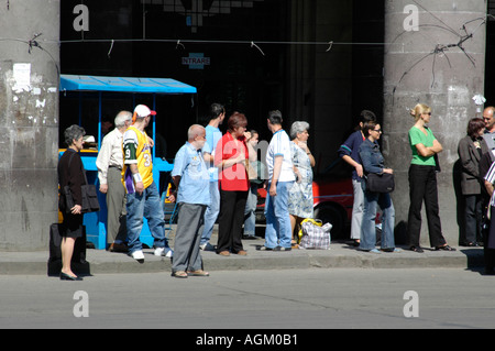 Bucuresti, Gara de Nord, Nordbahnhof Stockfoto