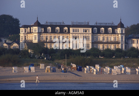 Hotel Ahlbecker Hof, Ahlbeck, Usedom Insel, Mecklenburg-Vorpommern, Pommern Stockfoto