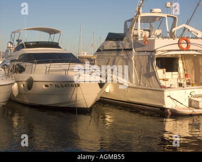 Puerto Banus Costa Del Sol Spanien Stockfoto