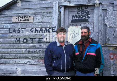 Kanada, Saint John, Fischer stand vor Haus Stockfoto