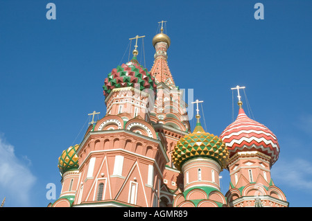 Basilius Kathedrale im Moskauer Roten Platz Stockfoto