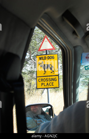 Hwange Nationalpark, Simbabwe Stockfoto