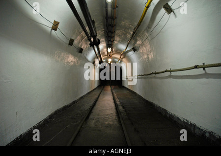 Galerie, Deutsche Bergbau-Museum Bochum Ruhrgebiet, NRW, Deutschland Stockfoto