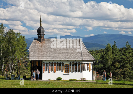 Kapelle in Weißenstein in der Nähe von Regen, Bayerischer Wald-Bayern-Deutschland Stockfoto