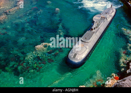 U-Boot-Reise Disneyland Kalifornien 1960 Stockfoto