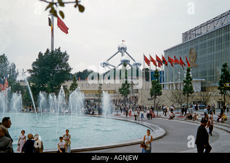 Russischen Pavillon auf der Expo 58 Brüssel, 1958 Stockfoto