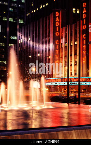 Radio City Music Hall in Manhattan, New York, USA Stockfoto