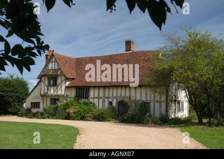 Valley Farm eine schöne 15. Jahrhundert mittelalterliche Bauernhaus in historischen Flatford in Suffolk England Stockfoto