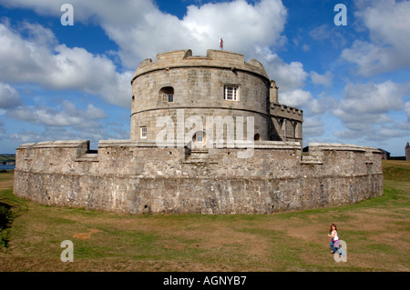 Pendennis Castle in Falmouth in Cornwall England UK Stockfoto